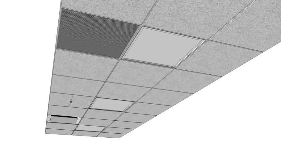 2x2 Ceiling Tiles & Grids
